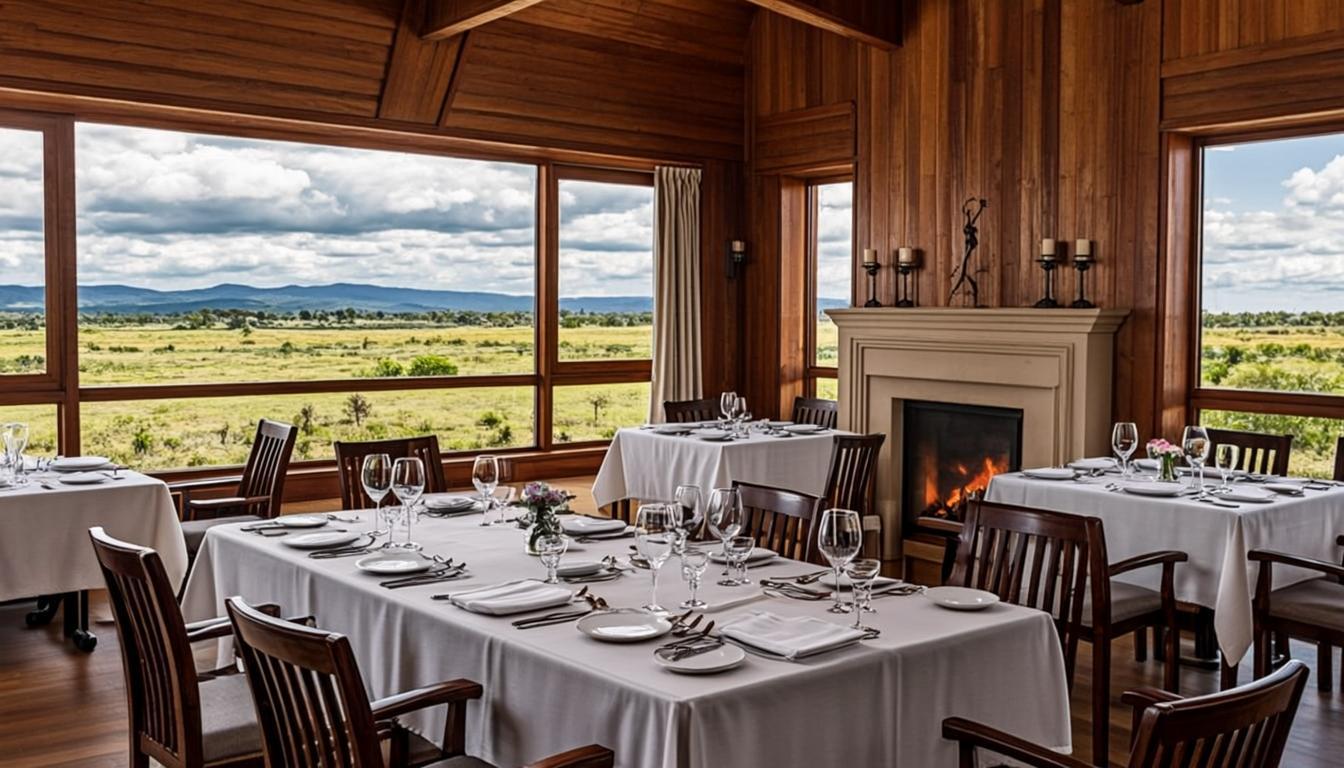 Crater's Edge dining room