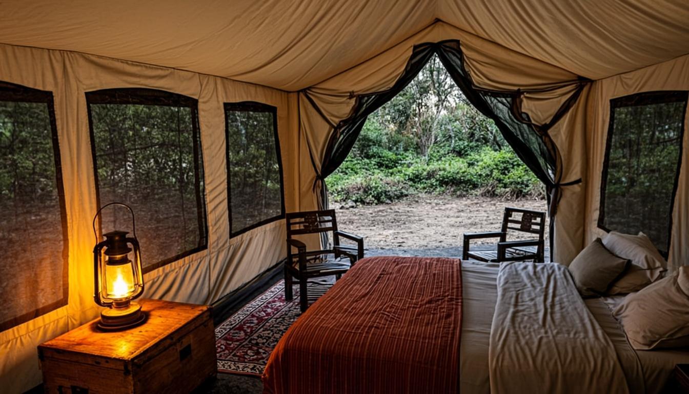 Entara Camps tent interior