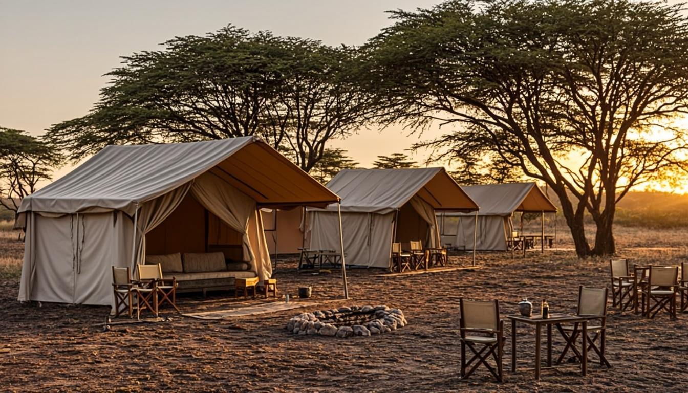 Entara Camps in the wilderness