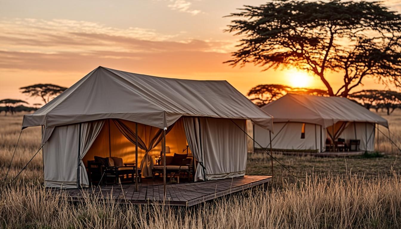 Nomad Camps in Serengeti