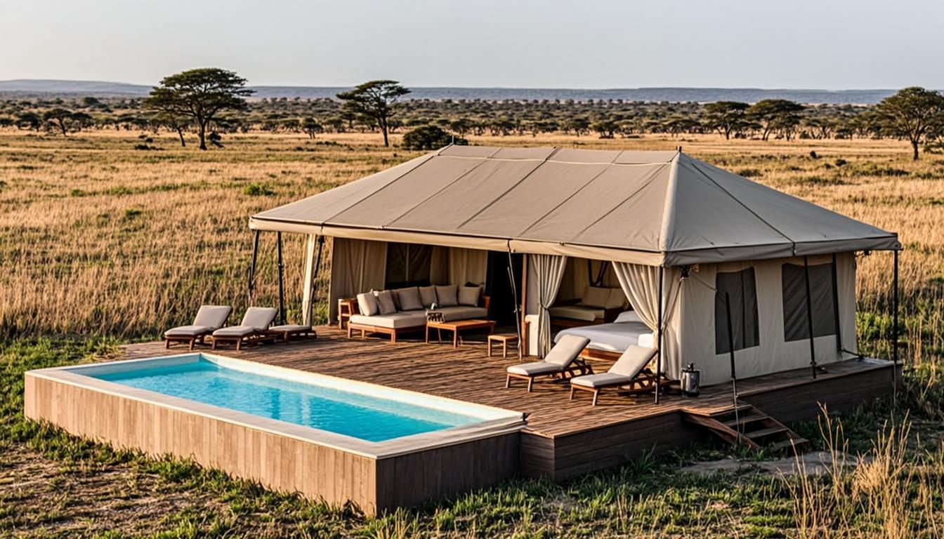 Warangi Ridge private pool deck
